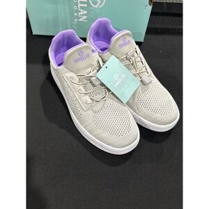 Magellan Tidewater Water Shoes Women Size 8 Grey Purple Bungee Knit NWT